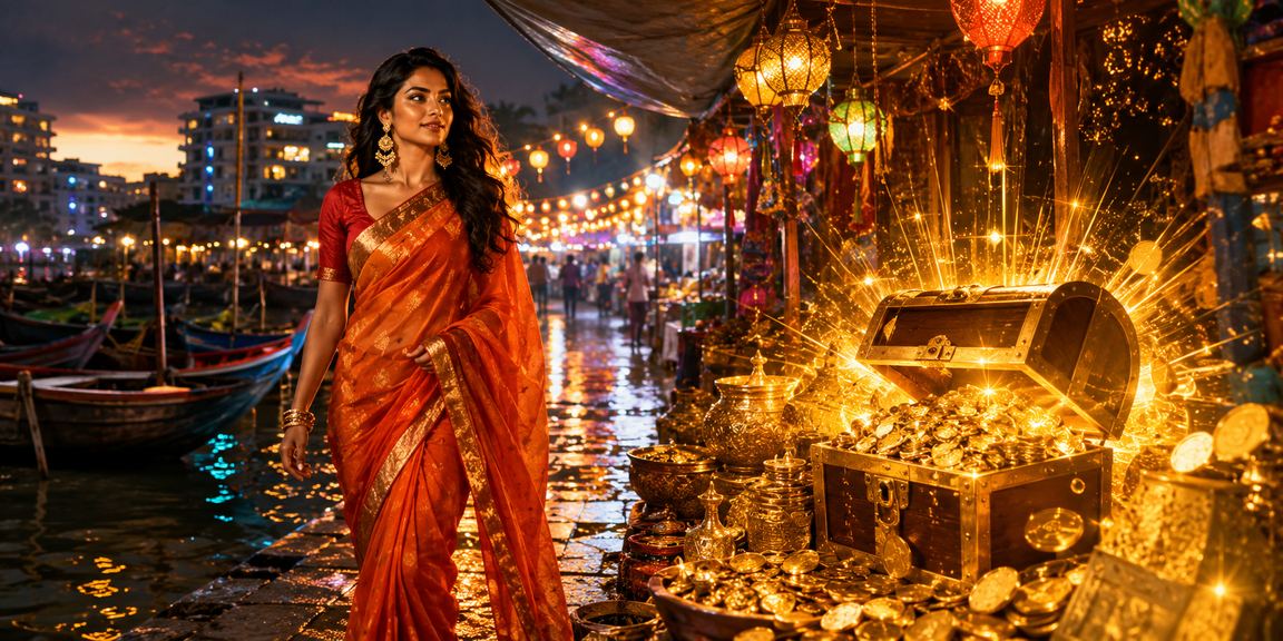 কক্সবাজারে ক্যাসিনো বেটিং রাতের বাজারের আলো